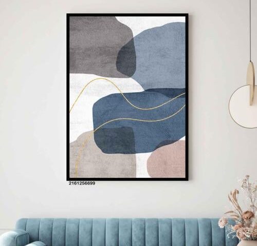 لوحة جدارية فنية مودرن ، قماش كانفس