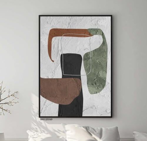 لوحة جدارية فنية مودرن ، قماش كانفس