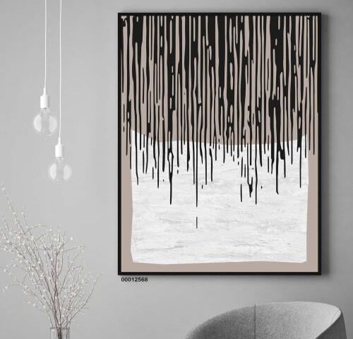 للوحة جدارية فنية مودرن ، قماش كانفس