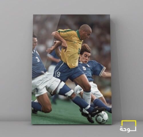 رونالدو VS مالديني و كانافارو 1997