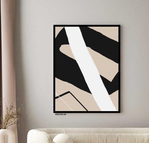 للوحة جدارية فنية مودرن ، قماش كانفس