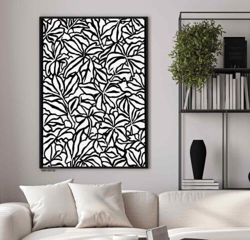 للوحة جدارية فنية مودرن ، قماش كانفس