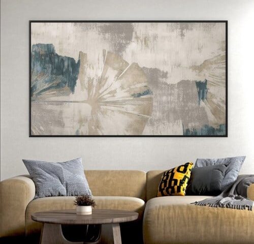 لوحة كانفس فن تجريدي