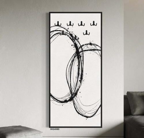 لوحة فنية جدارية مودرن - علاقات عبايات
