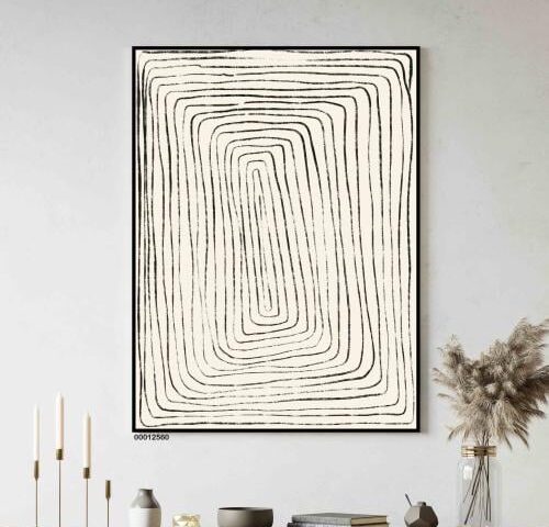 للوحة جدارية فنية مودرن ، قماش كانفس