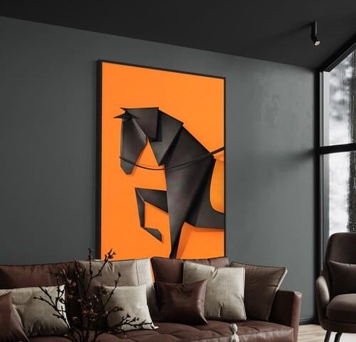 لوحة فنية بتصميم مميز وحصري