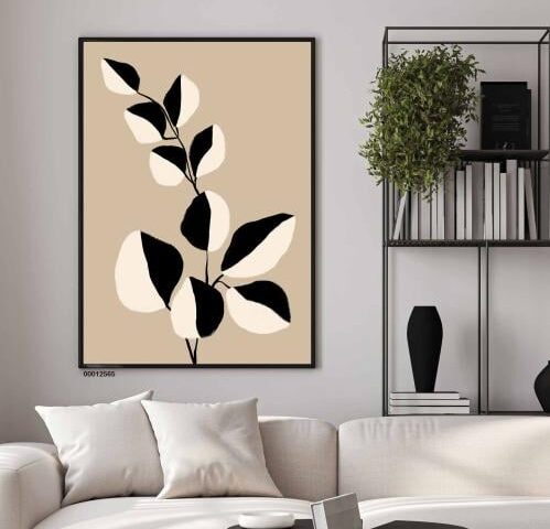 للوحة جدارية فنية مودرن ، قماش كانفس