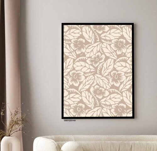 للوحة جدارية فنية مودرن ، قماش كانفس