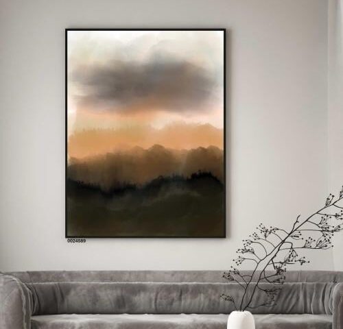 للوحة جدارية فنية مودرن ، قماش كانفس