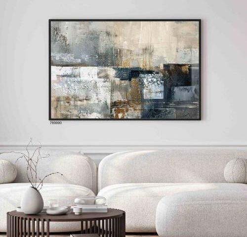 لوحة جدارية فنية مودرن ، قماش كانفس