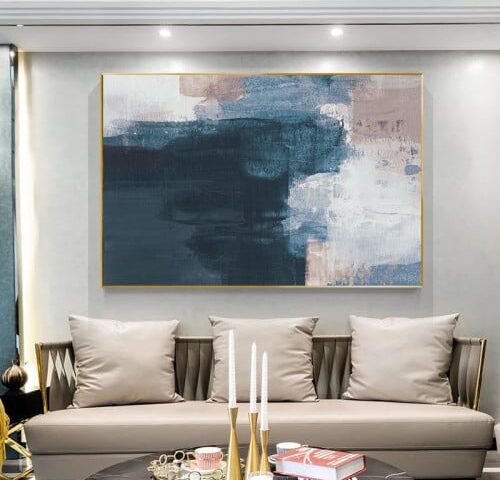 لوحة جدارية - فن تجريدي