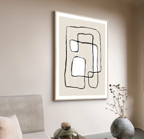 لوحة جدارية مودرن