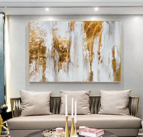 لوحه فنية فن تجريدي