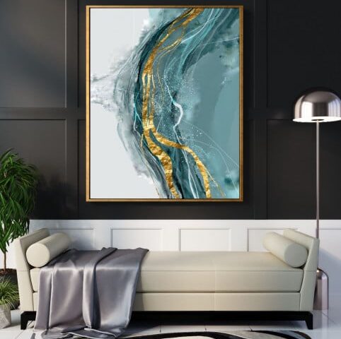 لوحة جدارية تجريدي مودرن