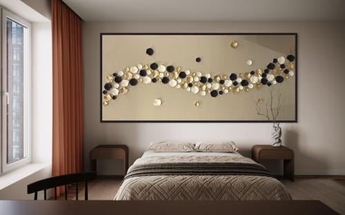 لوحة جبسية صدفية