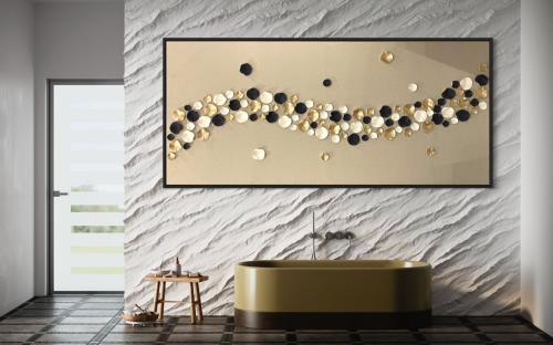 لوحة جبسية صدفية