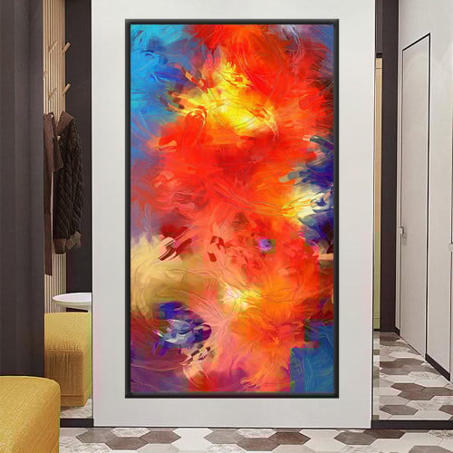 B6cBTBHpzSqYKZESWFtOhdu8qnmPnNPF9gNEFwtt لوحة قماشية بتصميم مودرن مع برواز مجوف - الصورة 1