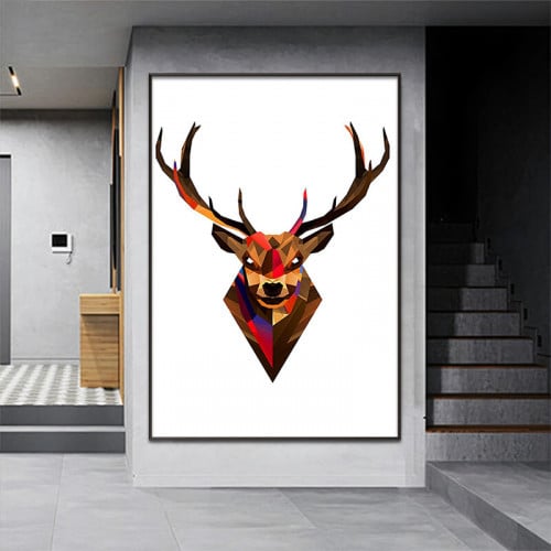 BGRyEbPaxeFEzF5ZvJaSWQ4ZBGE5VK5235Z0dtOg لوحة قماشية بتصميم مودرن مع برواز مجوف - الصورة 1