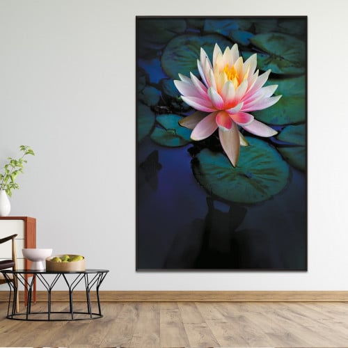 DrXvKAFZIdBFc5HuRmg62AlAPeU91ixSRvO7RRcI لوحة قماشية بتصميم مودرن مع برواز مجوف - الصورة 1