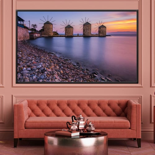 FuPOzSq9986mfrSbz5iNXysz2mq8vE6pppVaW7zu لوحة قماشية بتصميم مودرن مع برواز مجوف - الصورة 1