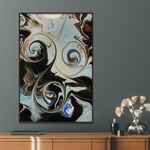 WKlLtr1qkwOxE8fm9t4iX2wFbT7KO6glMTGYu5hI لوحة قماشية بتصميم مودرن مع برواز مجوف - الصورة 1