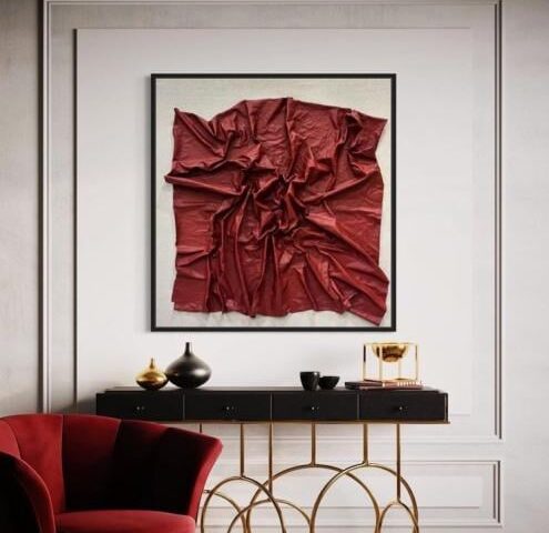 لوحة جبسية قماشية