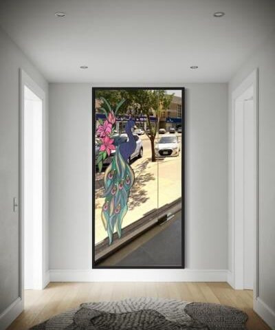 رسم على مرايا كلاسيك