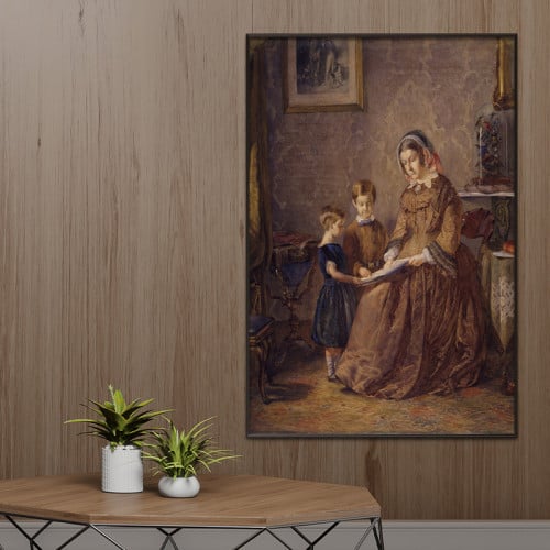 jV5L3TblYOqtSSgS8ZzeHwkrqtlhhuLAGVFk8757 لوحة قماشية بتصميم مودرن مع برواز مجوف - الصورة 1