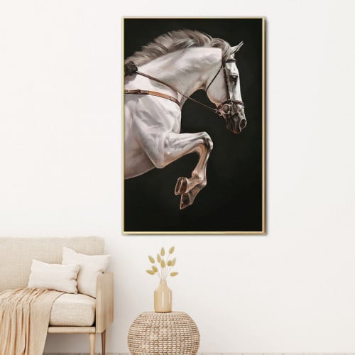 nodKIoFIk7VCRPrZOKDKDQhBpWSXwscr7jLFkmvj لوحة قماشية بتصميم مودرن مع برواز مجوف - الصورة 1