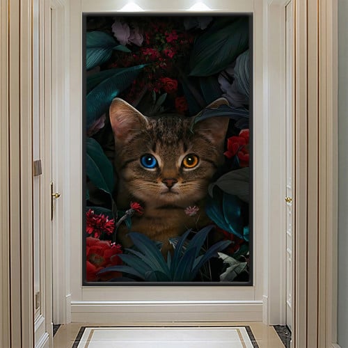 qYRUdTi3OXsOXfEmDVRhzqt0SCuUMNagXcRj4Rh2 لوحة قماشية بتصميم مودرن مع برواز مجوف - الصورة 1