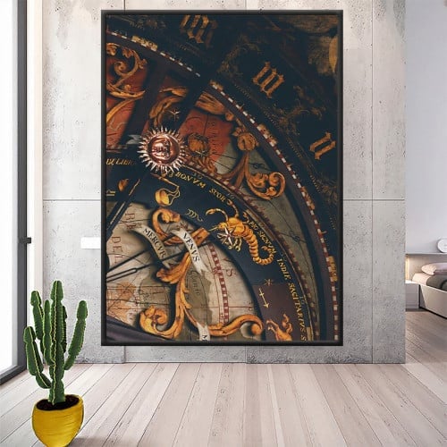 rqP0JdNpNOlRDOZyIwl550iFkL4umg1r40et3FdR لوحة قماشية بتصميم مودرن مع برواز مجوف - الصورة 1