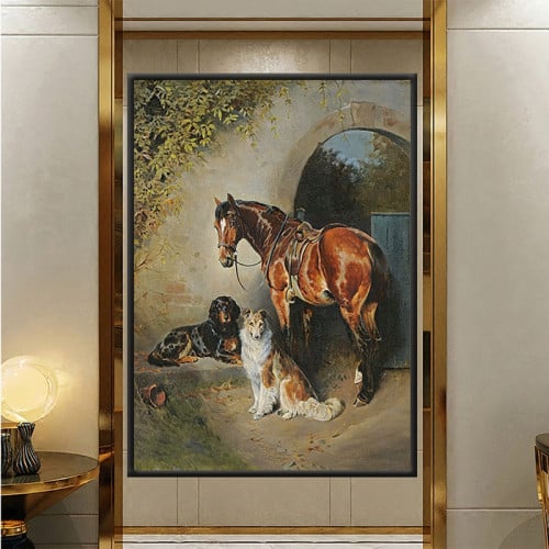 sevbMMwKARhC1DxGbv5sUjuTL90rlyqIpvjLxt8H لوحة قماشية بتصميم مودرن مع برواز مجوف - الصورة 1